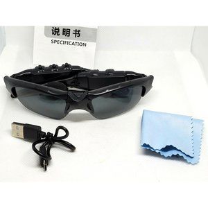 Bluetooth Cell Phone Compatible Hands Free Talk Flip Shade Rechargeable Glasses